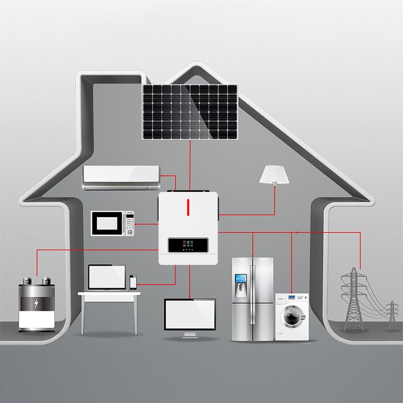 Hot Sale Discount inverter Products 3.6kw 6.2kw 3600W 6200W Off Grid On Grid solar Hybrid inverter