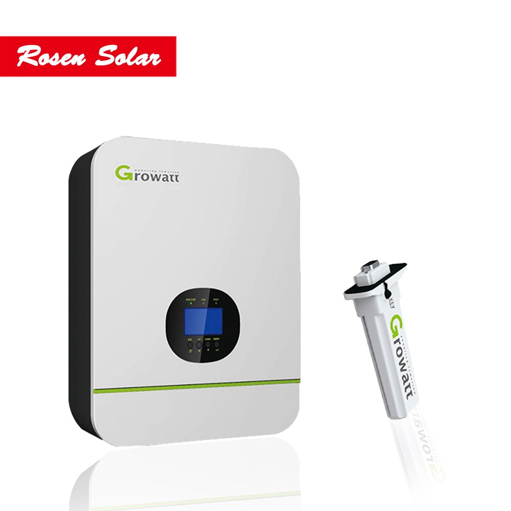 Inverter solar 5kw 6Kw hybrid solar inverter growat home install price