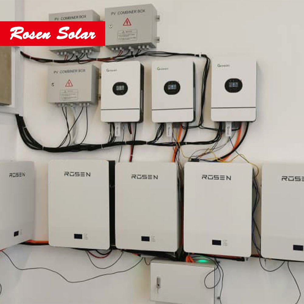 Inverter solar 5kw 6Kw hybrid solar inverter growat home install price