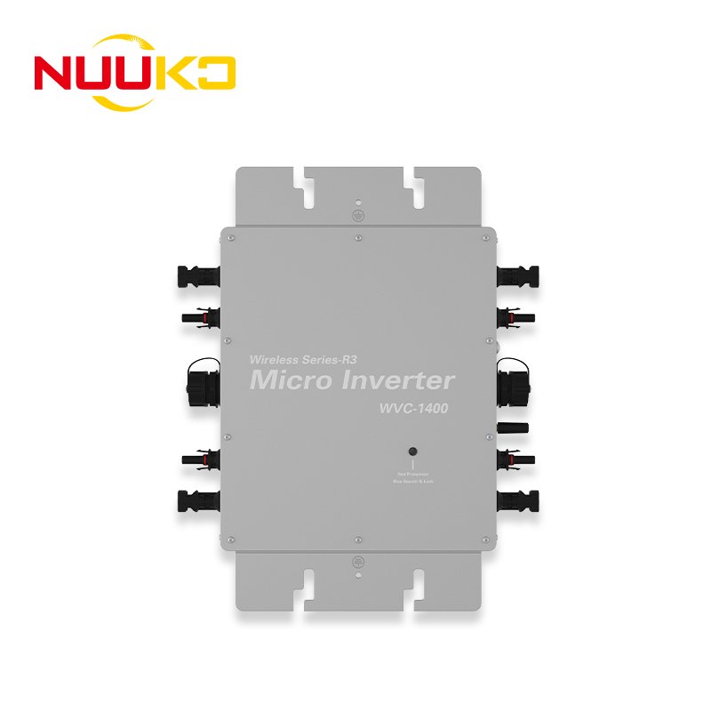 Micro Inverter 1400W DC/AC TUV and CE Certified Single Output for Balcony Home Solar Power System Solar Inverters