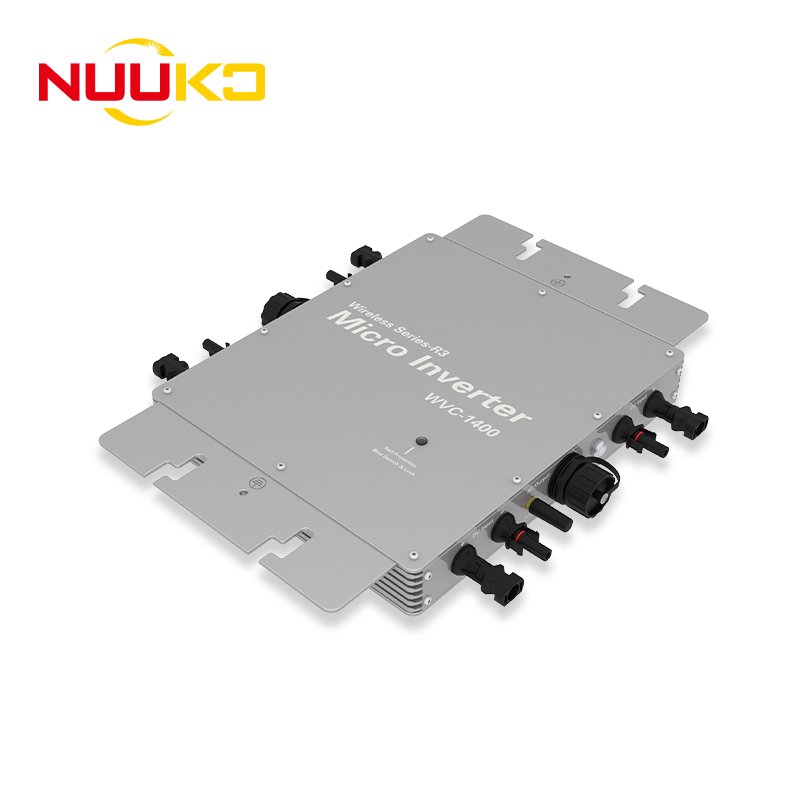 Micro Inverter 1400W DC/AC TUV and CE Certified Single Output for Balcony Home Solar Power System Solar Inverters