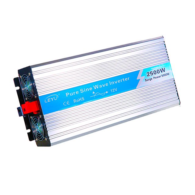 industrial 2500 watt 12v 24v 48v to 110v 220v pure sine wave solar power inverter
