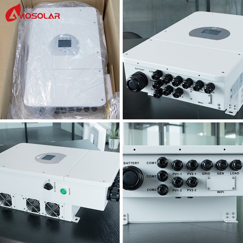 Hybrid Solar Inverter 5kw SUN-5K-SG01LP1 On Grid Hybrid Inverter Fast Delivery