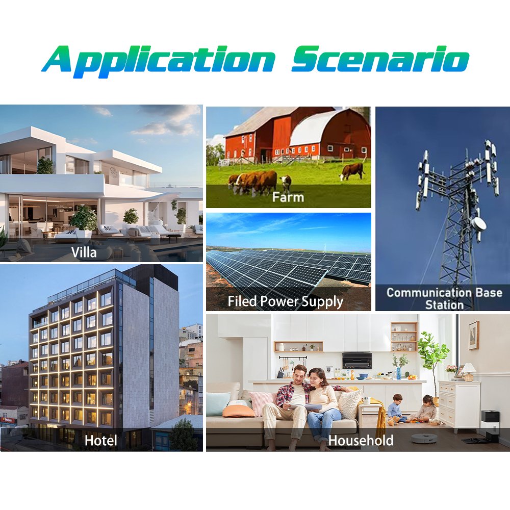 China Factory pure sine wave solar inverters home system 6kw ip65 hybrid inverter smart hybrid solar inverter dual mppt in stock