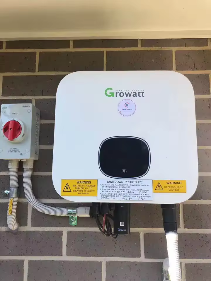 Growatt 5000W Single Phase Solar Inverter for On-Grid Off-Grid & Hybrid Residential Use High Efficiency PV Inverter
