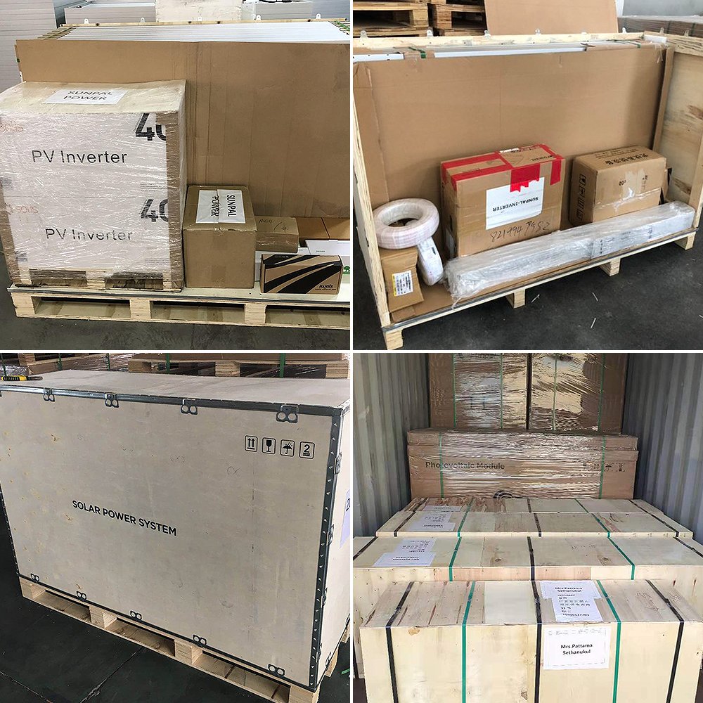 Customized Service Complete 5kw 8kw 10kw 12kw hybrid solar power system kit for home