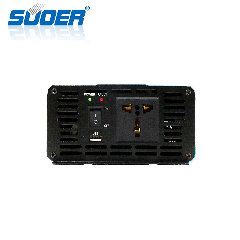 Suoer Dc 12V Ac 220V 1000W Modified Sine Wave Solar Inverter off grid inverter