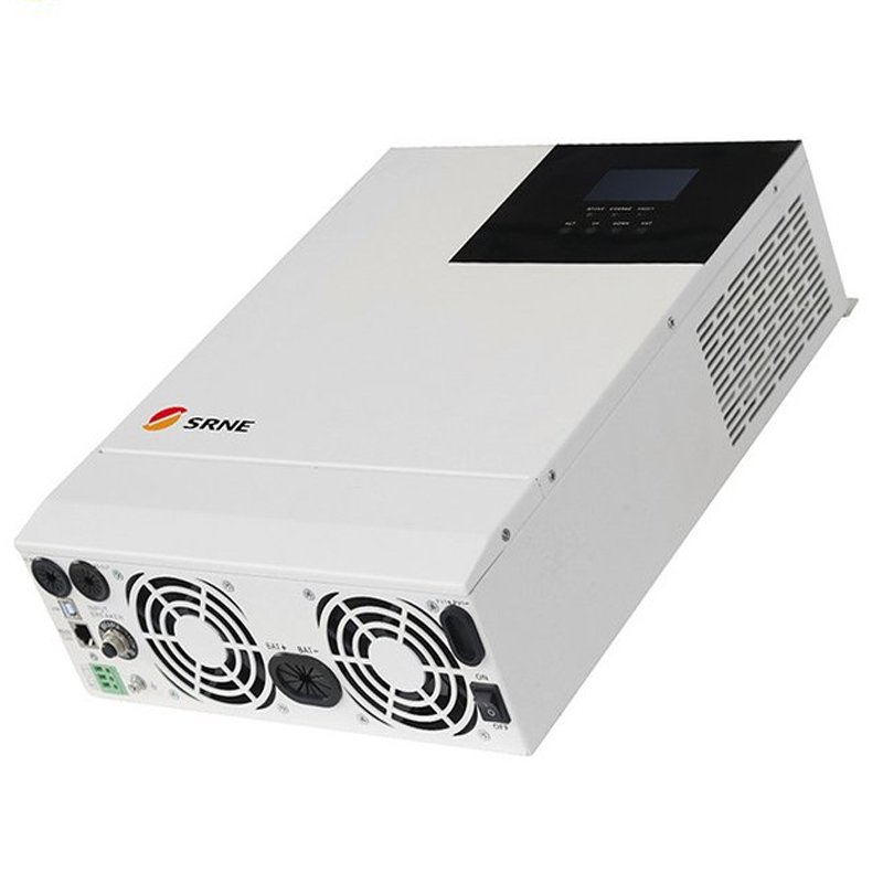 Hybrid Solar Inverter 3KW DC 24V/AC220V Pure Sine Wave 60A MPPT Charge Controller for home solar energy storage system