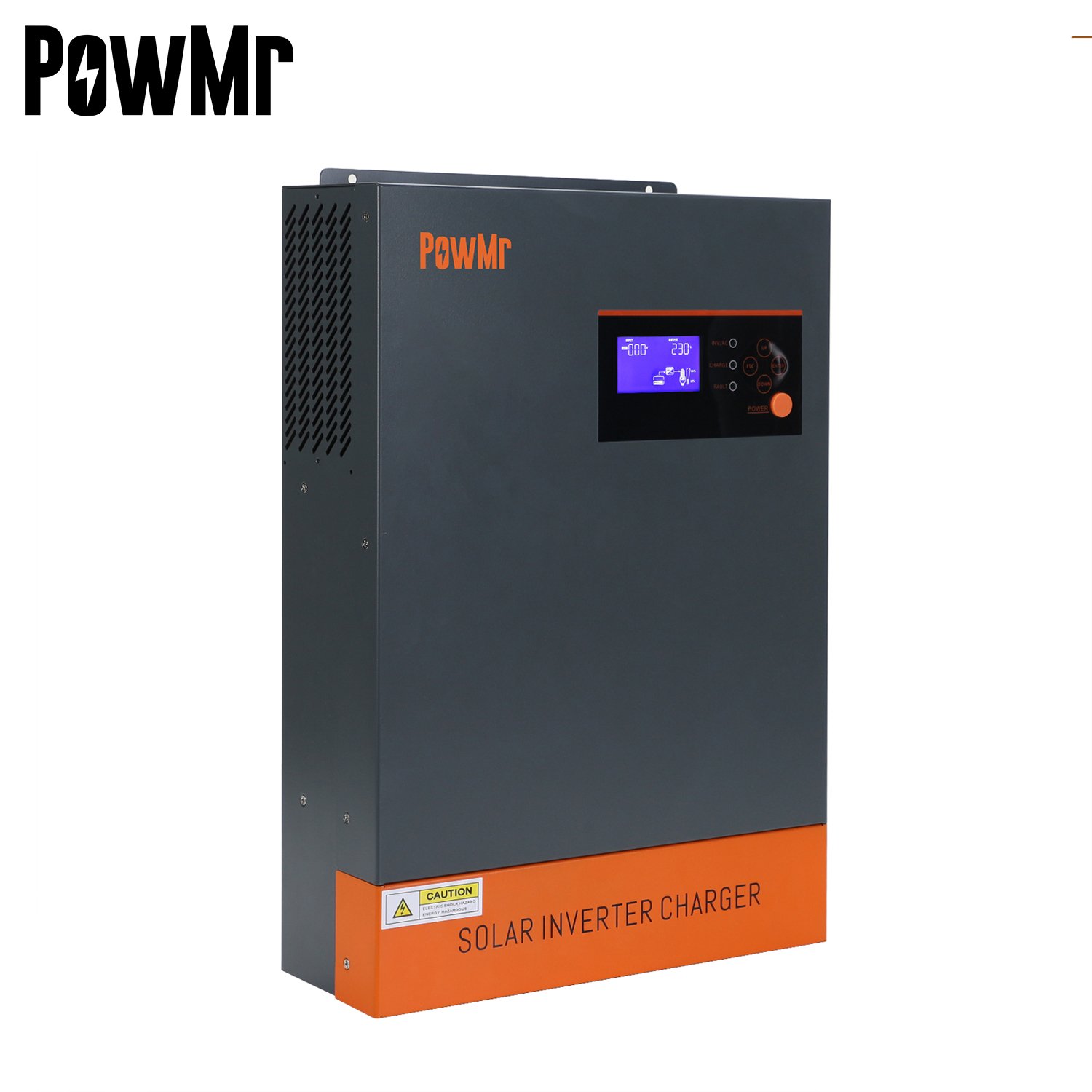 PowMr Batteryless Inverter 5.5KW 5.5KVA MPPT 80A 500VDC PV Input 220V Inverter 48V 5.5 KW Hybrid Solar Inverter