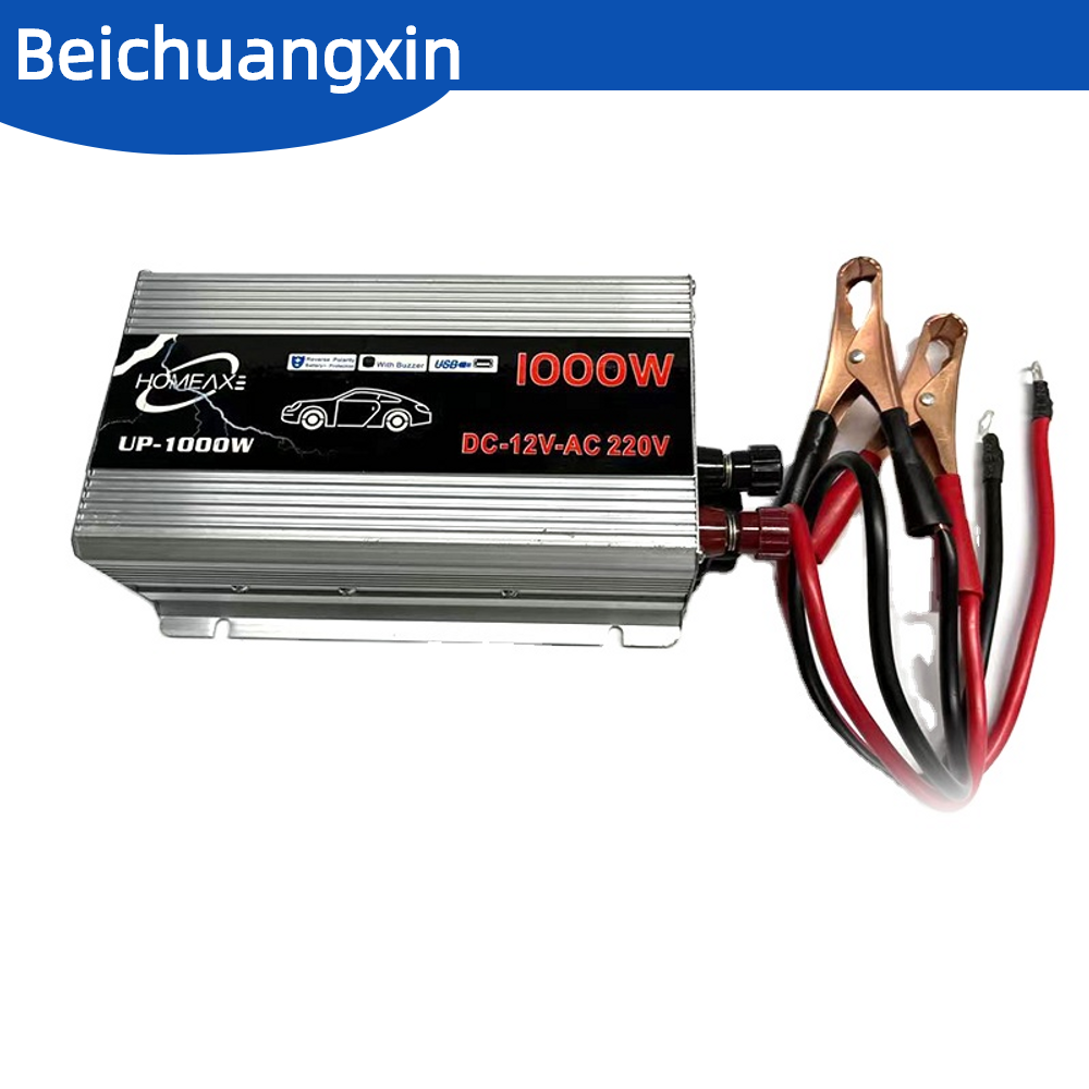 High frequency pure inverter sine wave 1000w solar inverter power inverter dc 12v to ac 220v 48v60v to 220v1000w