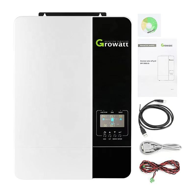 Growatt Europe Version On Grid Off Grid Hybrid Inverter 5KW 10KW 15KW 20KW 30KW 40KW 50KW 80KW Solar Inverter