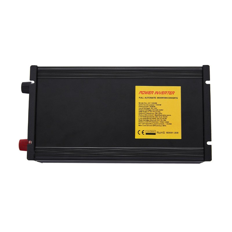 "Correction Wave Inverter 12V to 220V High Power 1000W High Frequency Car Inverter Outdoor Inverter "