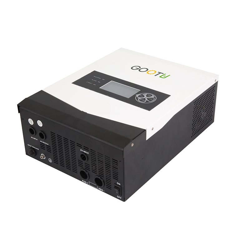 GOOTU 1KVA 1.5KVA 2KVA 3KVA Off Grid Solar Inverter 12V 24V To 220V Solar Energy System Inverter Converter