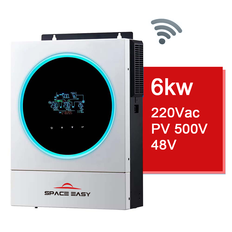 Solar Hybrid Inverter 24V 5Kw 8Kw 10Kw 12Kw 15Kw On Off Grid DC 48V to AC 230V Power Mppt Solar Inverter With Parallel Function