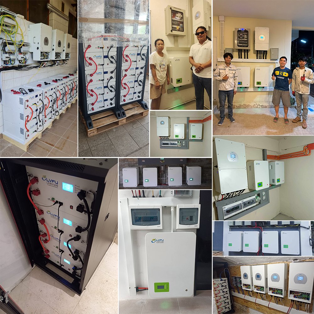48V 100Ah 200ah Lifepo4 Batteries Pack 5kwh 10kwh Solar Storage System Lifepo4 Lithium Iron Phosphate Battery