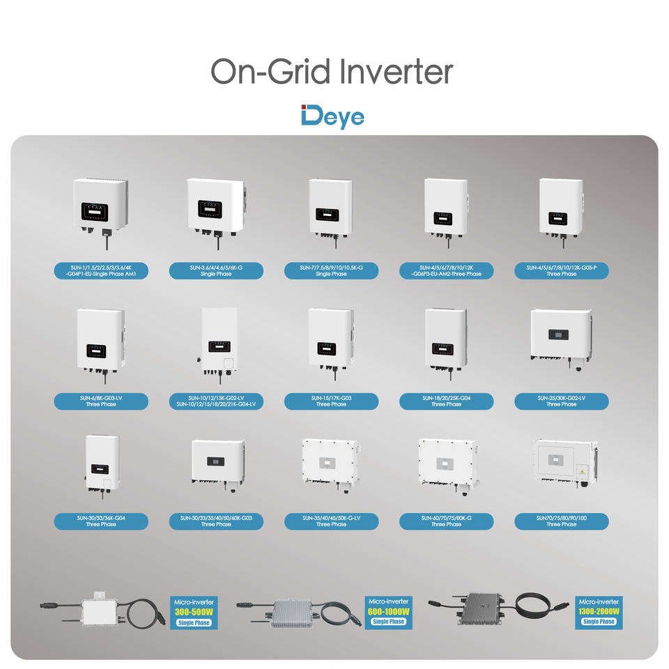 EU warehouse DEYE SUN-30K-SG01HP3-EU-BM3 Hybrid inverter 3 phase solar 12kw Mppt Solar Hybrid Inverter