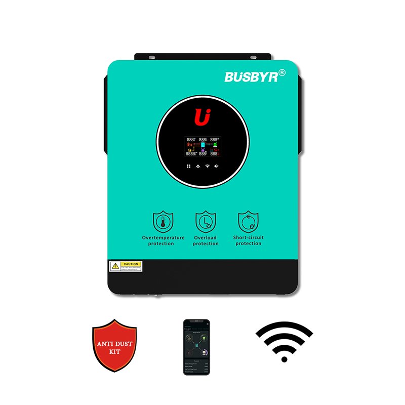 Busbyr Inverter 4.2KW 6.2KW on grid Busbyr solar inverter with Wifi 6200W 42000W hybrid solar inverter