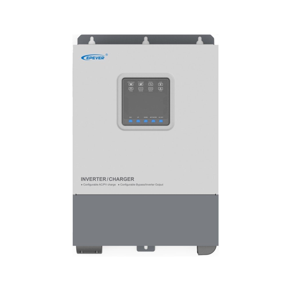Epever UP5000-HM8042 5KW Hybrid Solar Inverter with 48V 80A MPPT controller support lithium battery off grid solar inverters