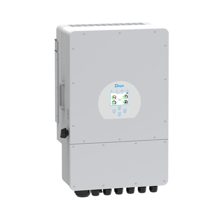 Deye mppt hybrid solar inverter 8kw 10 kw 12kw 3 phase string solar inverter with battery