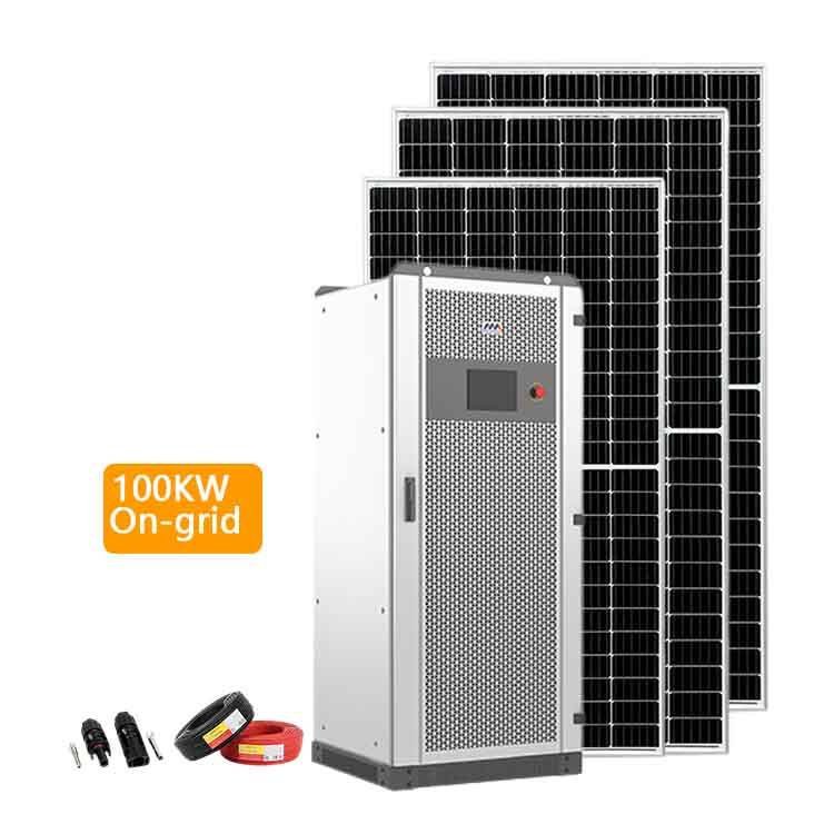 Solar Panel Power Kit 60kw 80kw 100kw 300kw 500kw 1000kw On Grid Solar Inverter Energy System
