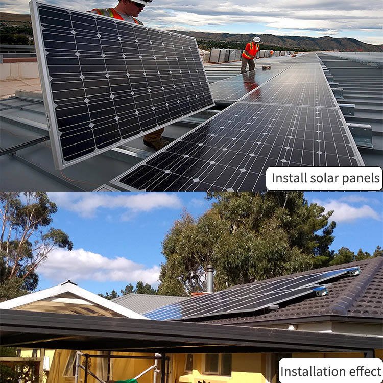 Solar Panel Power Kit 60kw 80kw 100kw 300kw 500kw 1000kw On Grid Solar Inverter Energy System
