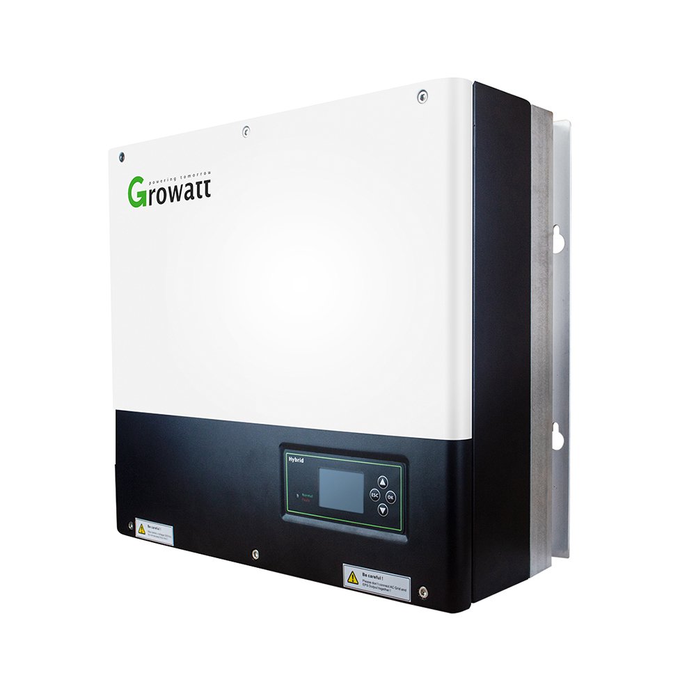 Growatt hybrid solar inverter with mppt charge controller 3kw 5KW 6KW 8KW 10KW three phase Growatt Hybrid Inverter