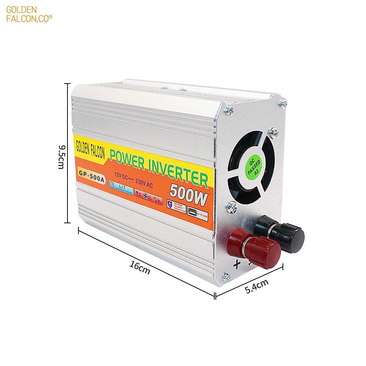 Car power inverter 500W solar inverter 12V to 220V Inversor DC to AC smart power inverters