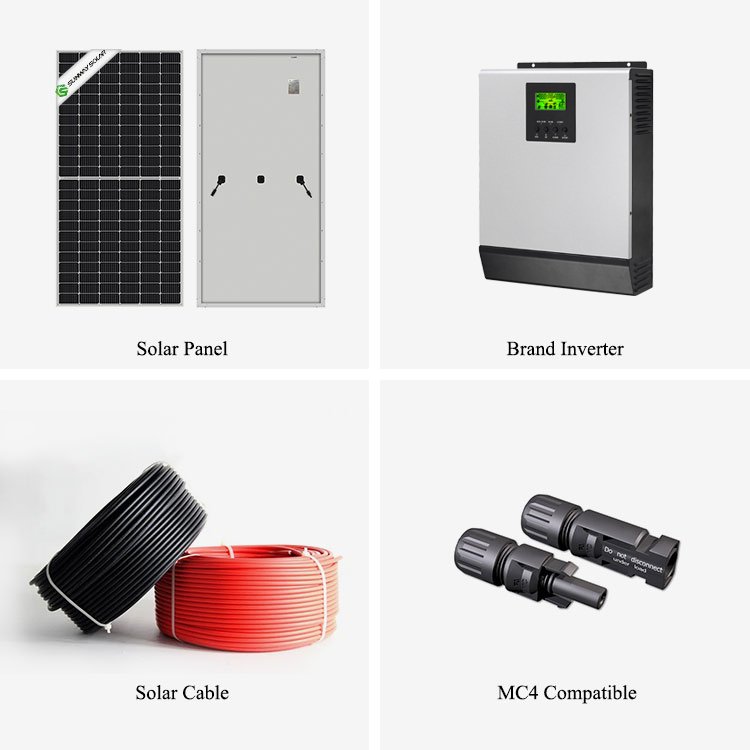 Off Grid Solarsystems 5000watt 1000watt 1500w 3kw 8kw solar Generator solar Energy System Home