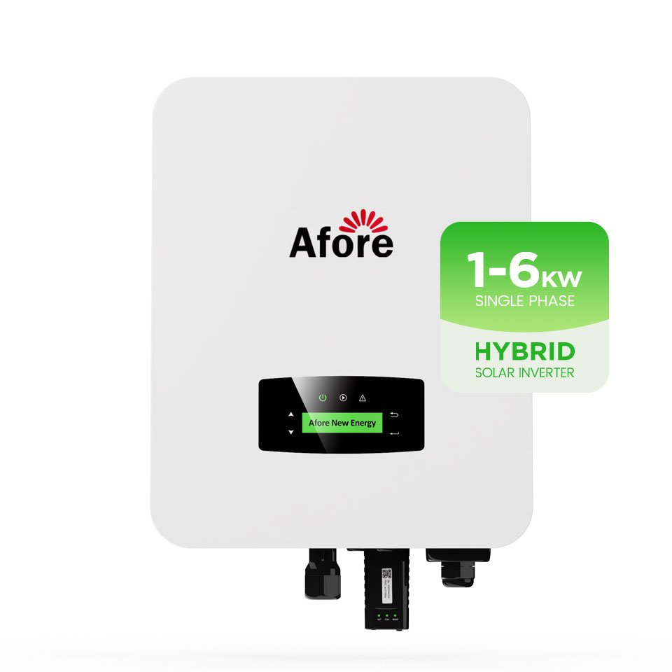 Hot Selling Afore 1kw 2kw 3kw 4kw 5kw 6kw Single Phase Solar Inverter 1.5kw Hybrid Solar Inverter