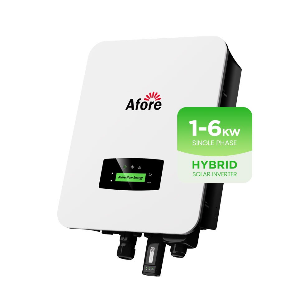 Hot Selling Afore 1kw 2kw 3kw 4kw 5kw 6kw Single Phase Solar Inverter 1.5kw Hybrid Solar Inverter