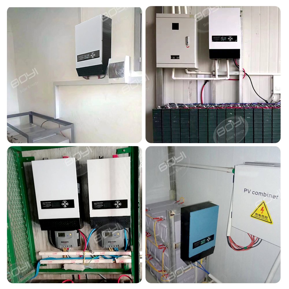 China manufacturer hybrid inverter for 6kw 48v mppt solar system