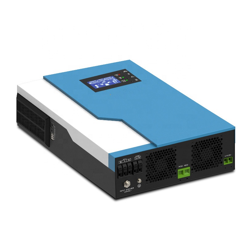 5KW MPPT Support With WiFI High Frequency Solar Controller 48V built-in 100A Hybrid Solar Inverter