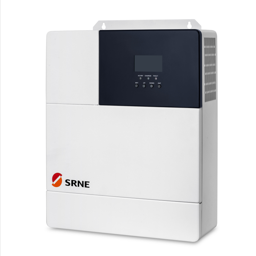 SRNE 3KW 24VDC 110V220VAC 60A MPPT Power Inverter All-In-One Hybrid Inverter Charge Controller For Solar Energy Storage System