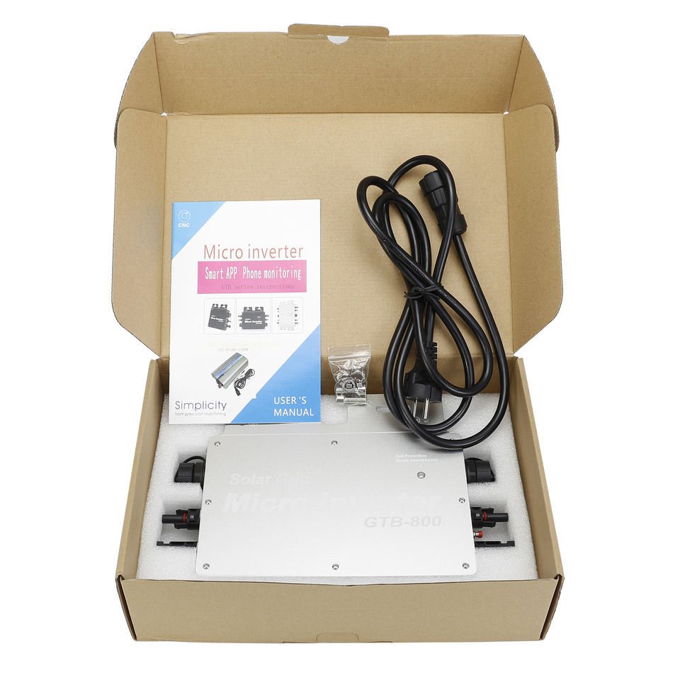Popular household balcony 800W high-power intelligent micro solar inverter