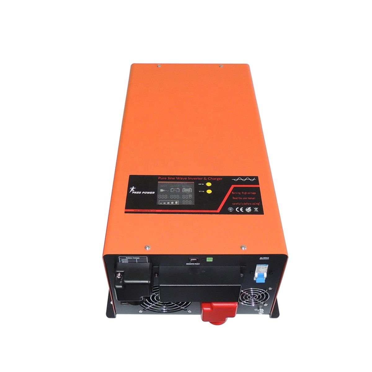 CE ROHS CB SAA 4000W 12v 24V 36V 48V 72v 96V dc to 110v 120v 220V 230V ac solar inverter with charger