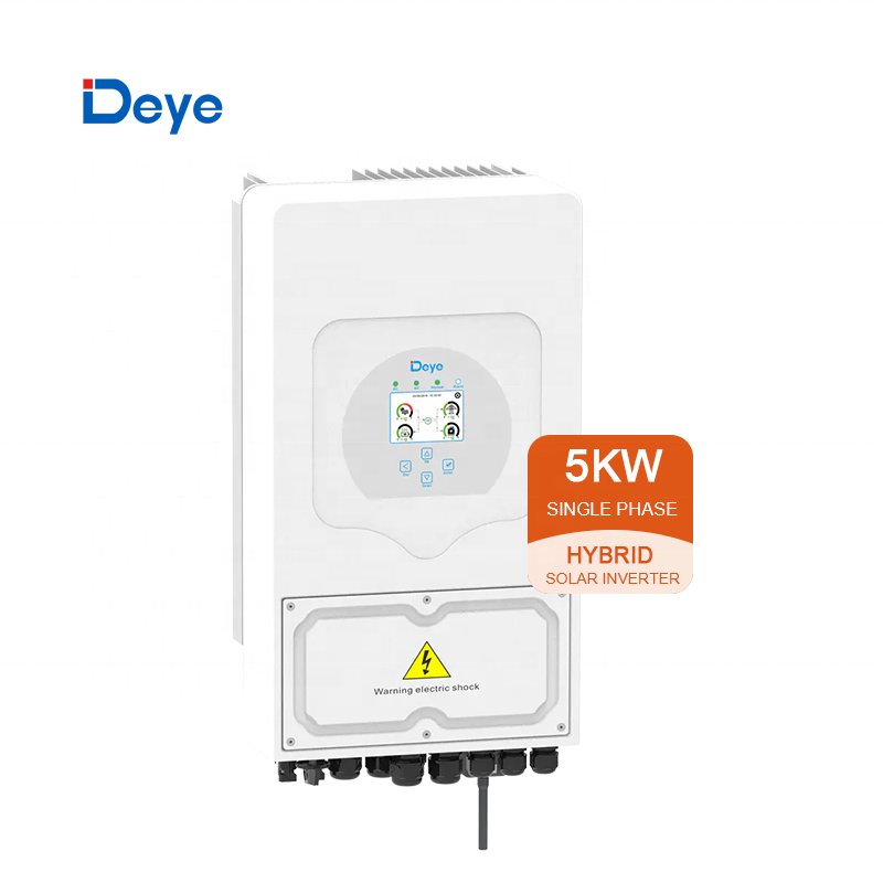 In Stock Deye Single Phase Hybrid Solar Inverter 5KW 6KW 8KW 12KW 16KW Deye SUN-6K-SG03LP1-EU 48V DC AC Inverters