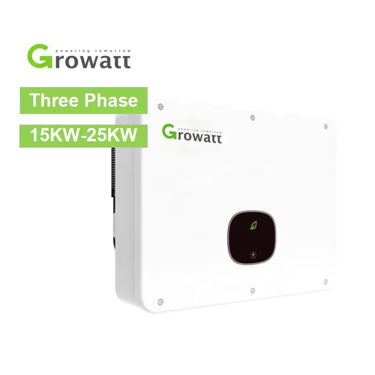 Grid-connected Wifi Growatt Solar Inverter Growatt Mid 20ktl3-x Three Phase 20kw