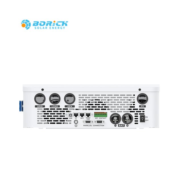 Single Phase 120v 8kw Inverter 48v 8kw Hybrid Solar Inverter With Parallel Connection Kit
