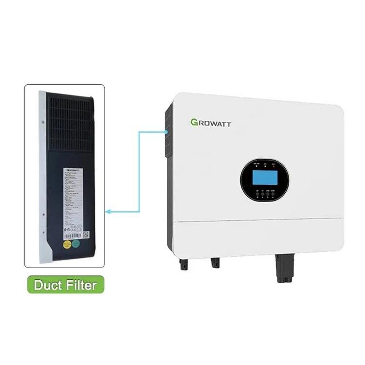 SPF 6000 ES More Growatt SPF 6000 ES Plus 48V 220VAC Single Phase Off Grid Solar Inverter 6kw Hybrid Solar System