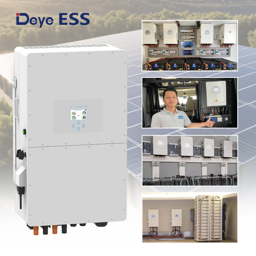 2024 Ningbo Deye inverter hybrid Sun- 29.9/30/50K -SG01HP3-Eu BM3 Solar Hybrid Solar Inverter