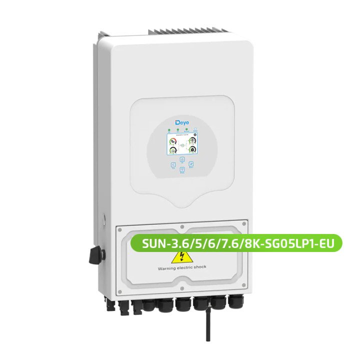 Deye Solar PV Inverter Hybrid Sun-5k-Sg03lp1-Eu 5kw 8kw 10kw 12kw Ready In Stock