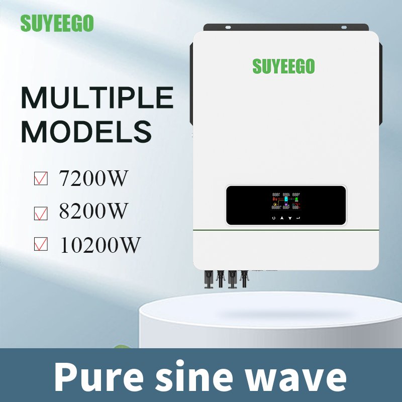 SUYEEGO MPPT Solar Hybrid Inverter Inversor 10kw Hot Selling Factory Price 48V 5KVA 6KVA 10KVA Solar Inverters
