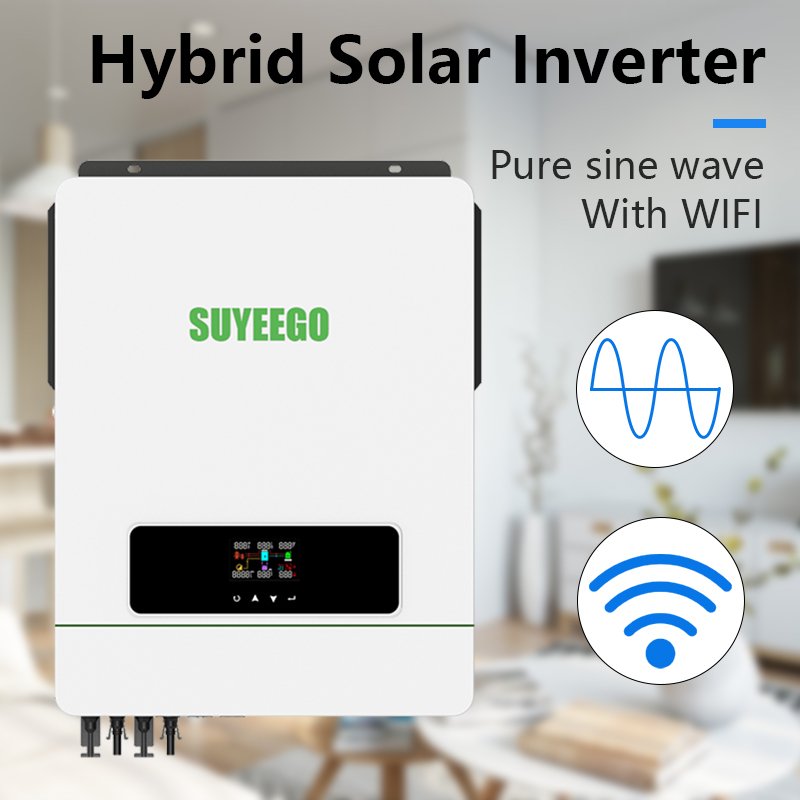 SUYEEGO MPPT Solar Hybrid Inverter Inversor 10kw Hot Selling Factory Price 48V 5KVA 6KVA 10KVA Solar Inverters