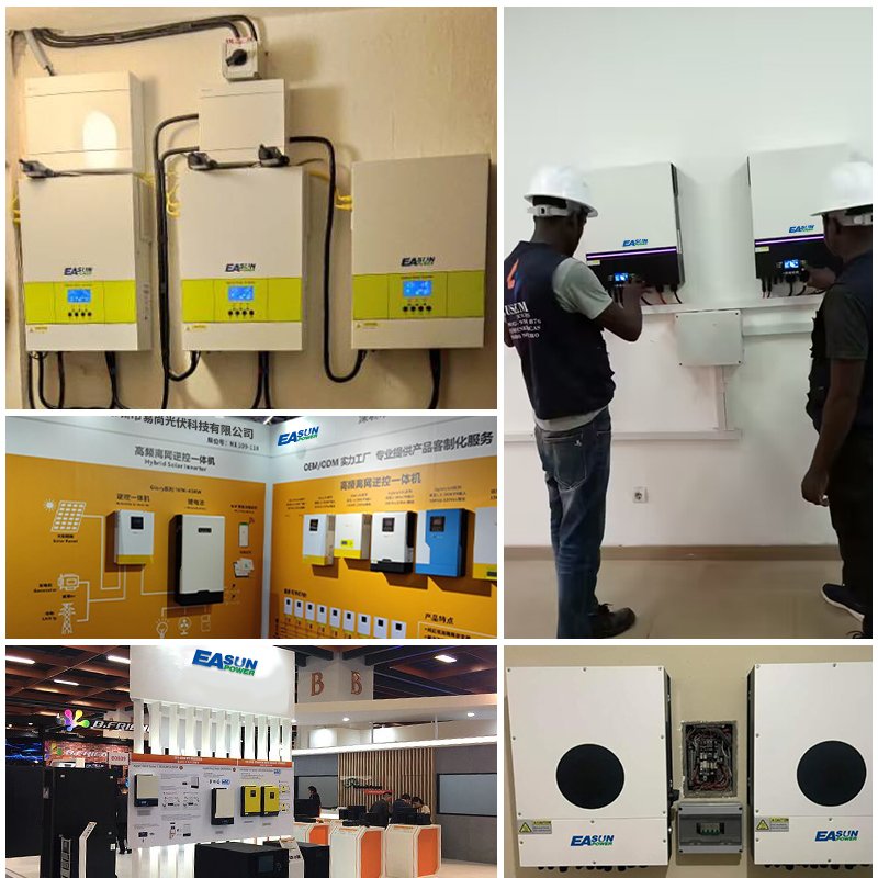 Price Industrial 3 Phase 380V 400V 10KV on/off Grid 10 KVA Solar Inverter Parallel Hybrid Solar Inverter 30KW 50KW