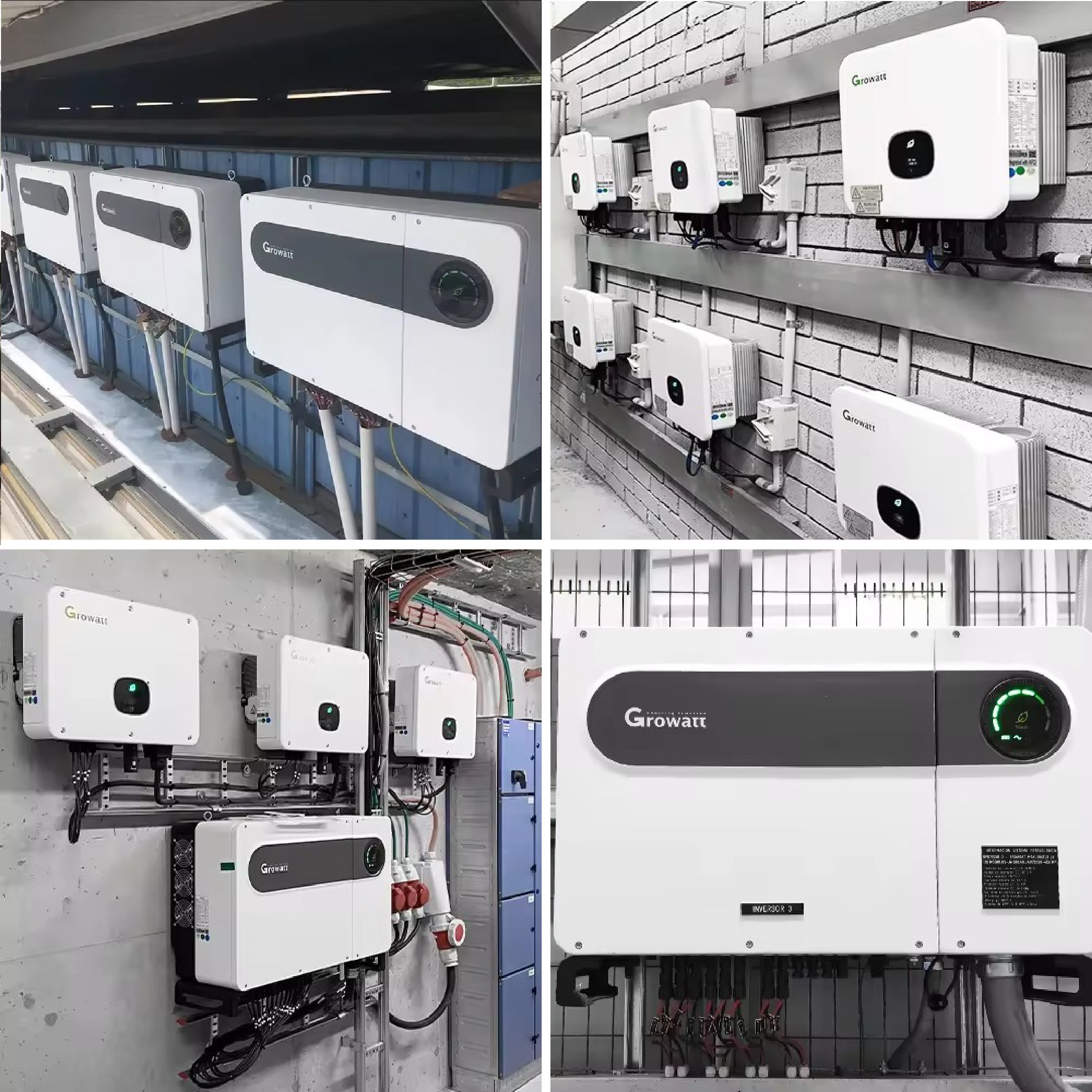 Growatt MAX 50-125KTL3-X LV 3 phase 10MPP 50kw 80kw 100kw 120kw 125kw Growatt On-Grid Solar Inverters