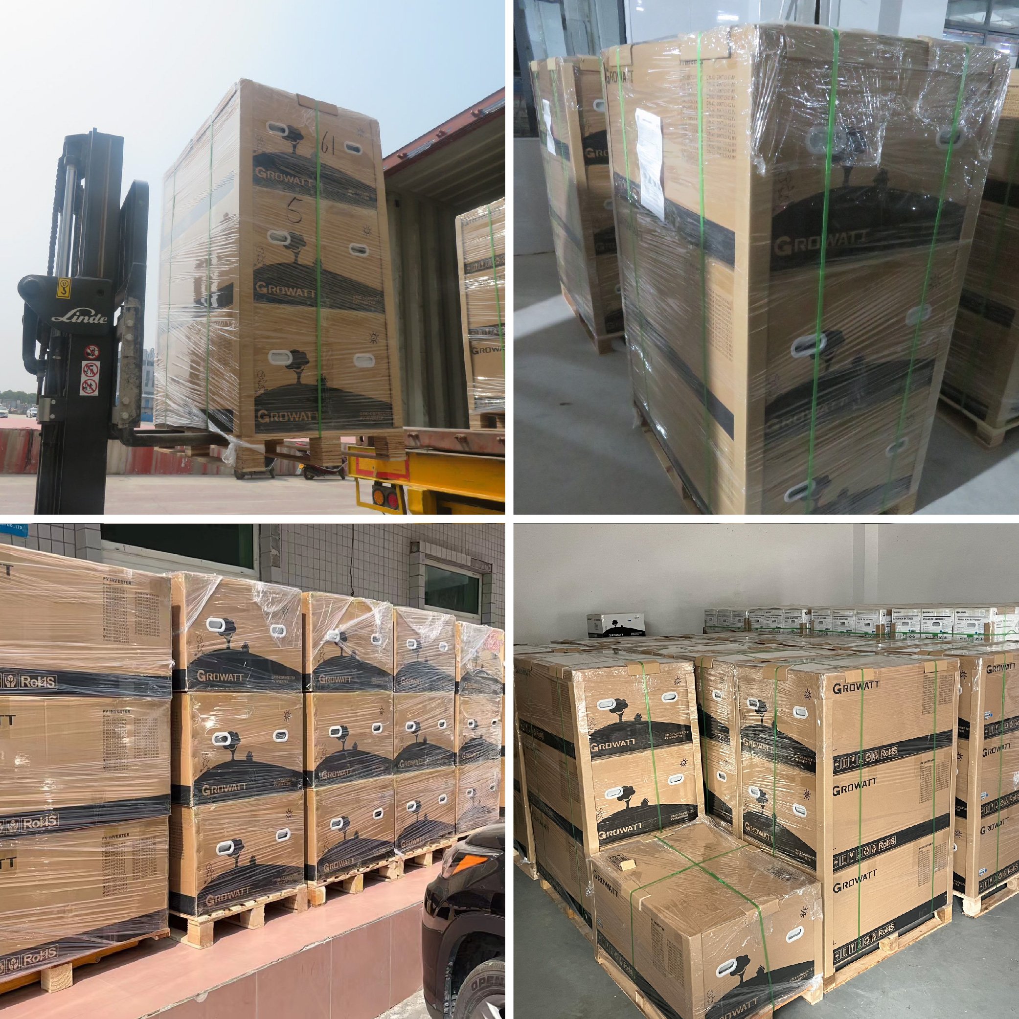 Growatt MAX 50-125KTL3-X LV 3 phase 10MPP 50kw 80kw 100kw 120kw 125kw Growatt On-Grid Solar Inverters