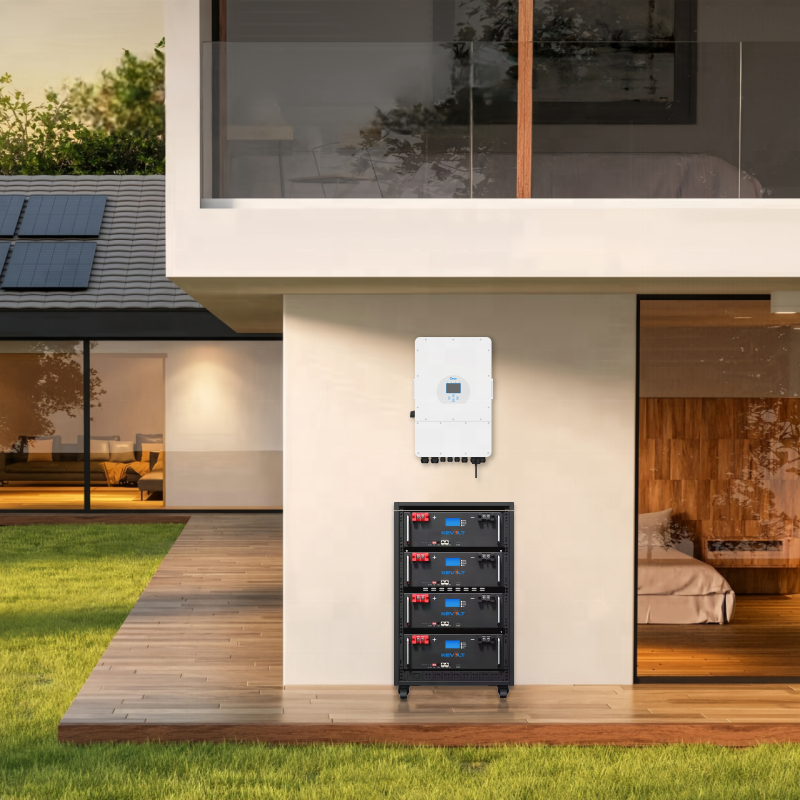 Deye Hybrid Solar Inverter 5KW 8KW 10KW 12KW Pure Sine Wave Frequency Three Phase Power Inverter For Solar System