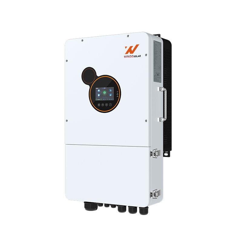 Wingo Solar Inverter 8kw 10kw 12kw Hybrid 48V Solar Power Inverter For Solar Storage System