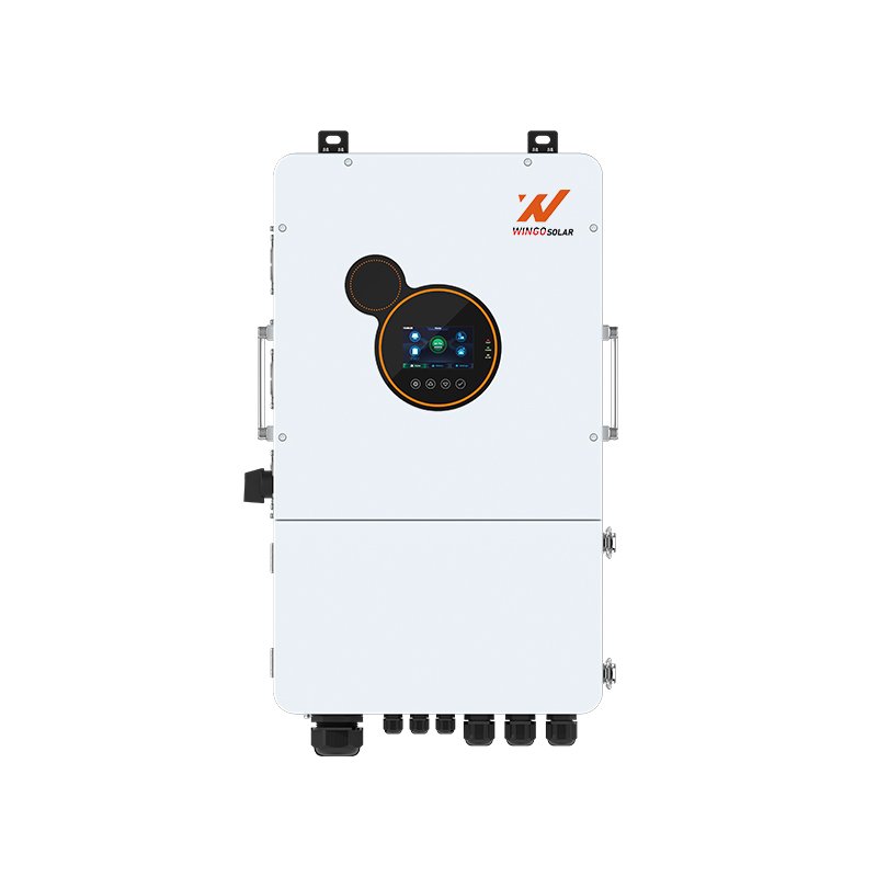 Wingo Solar Inverter 8kw 10kw 12kw Hybrid 48V Solar Power Inverter For Solar Storage System