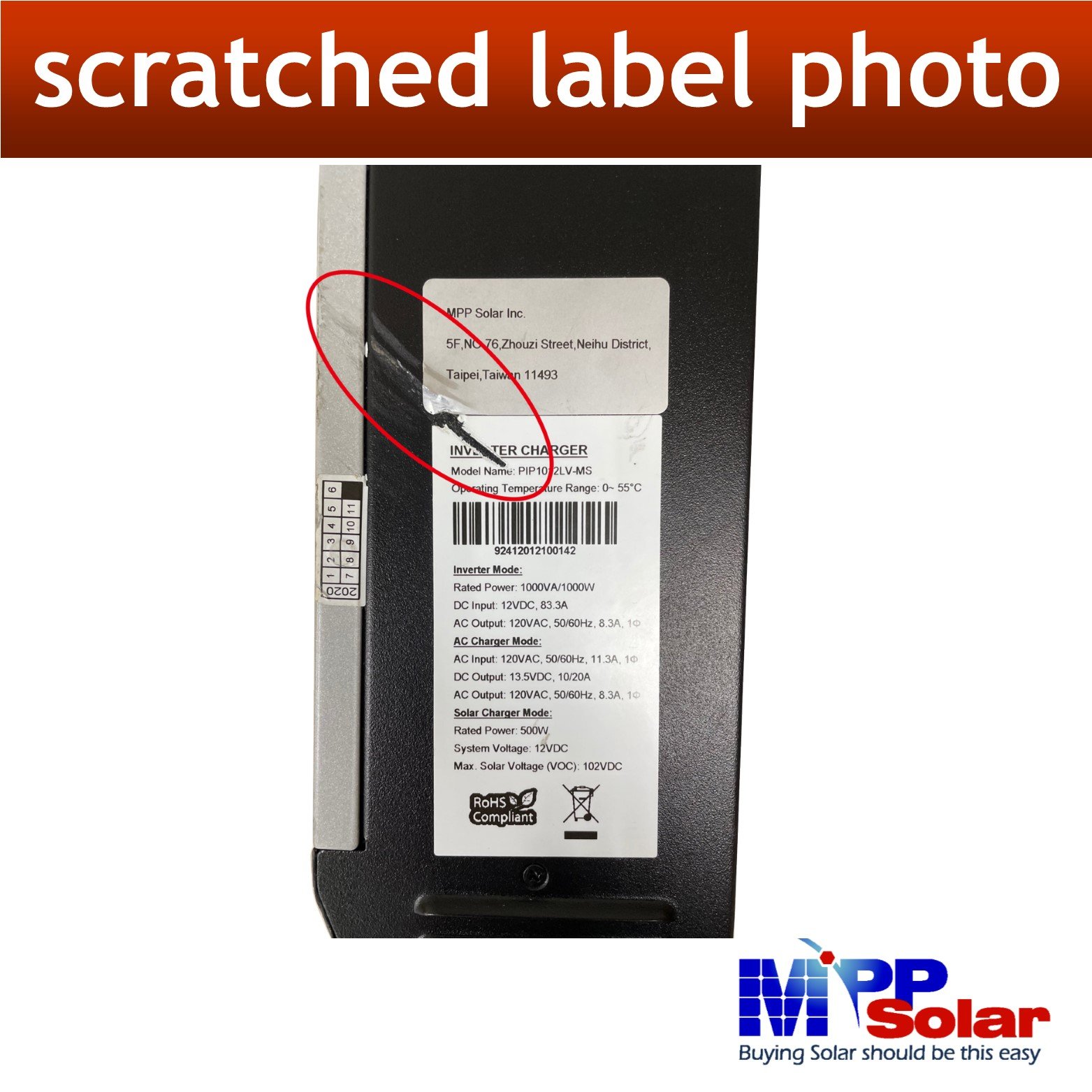 PIP1012LV-MS 1KW 120v 12v mpp solar US pure sine wave solar inverter 40A MPPT solar charger 20A Utility charger
